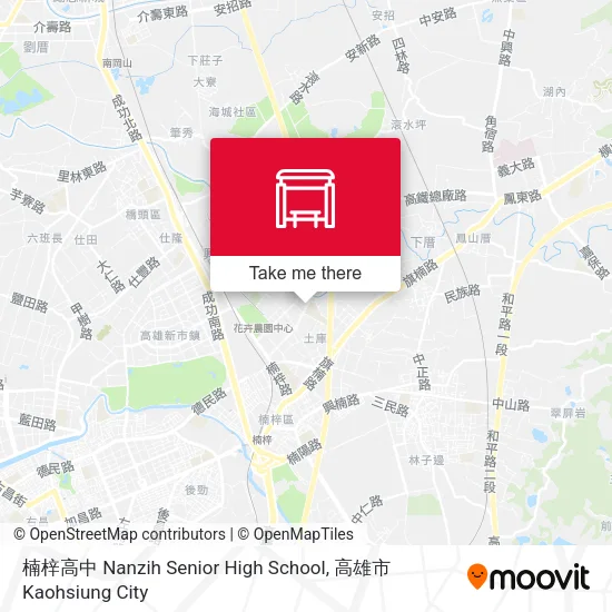 楠梓高中 Nanzih Senior High School地圖