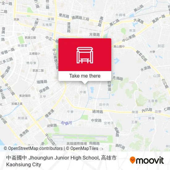 中崙國中 Jhounglun Junior High School地圖