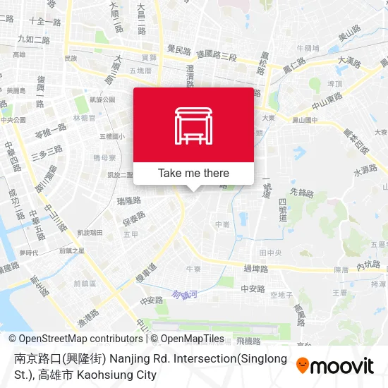 南京路口(興隆街) Nanjing Rd. Intersection(Singlong St.)地圖