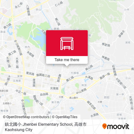 鎮北國小 Jhenbei Elementary School map