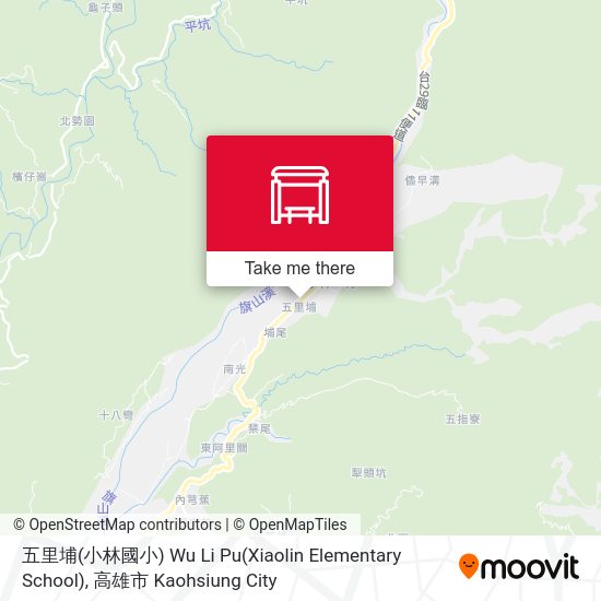 五里埔(小林國小) Wu Li Pu(Xiaolin Elementary School) map