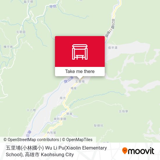 五里埔(小林國小) Wu Li Pu(Xiaolin Elementary School) map