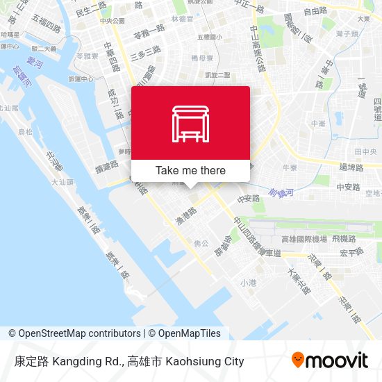 康定路 Kangding Rd. map