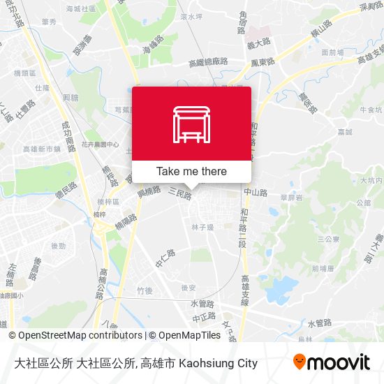 大社區公所 大社區公所 map