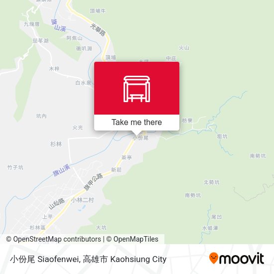 小份尾 Siaofenwei map