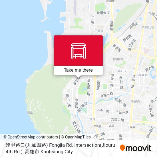 逢甲路口(九如四路) Fongjia Rd. Intersection(Jiouru 4th Rd.) map