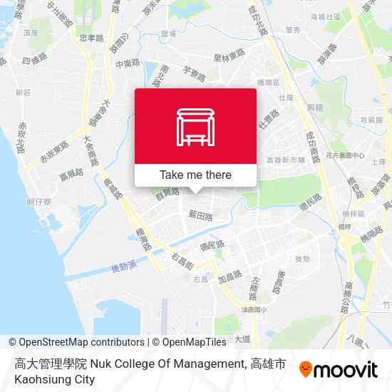 高大管理學院 Nuk  College Of Management地圖