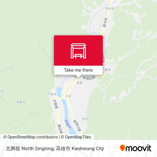 北興龍 North Singlong map