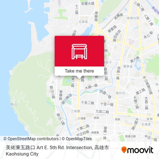 美術東五路口 美術東五路口 map