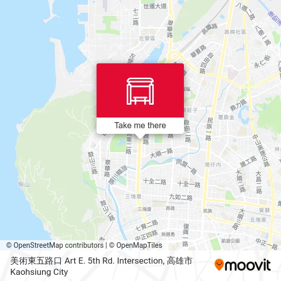 美術東五路口 Art E. 5th Rd. Intersection地圖