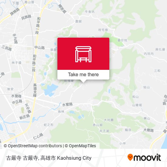 古嚴寺 古嚴寺 map