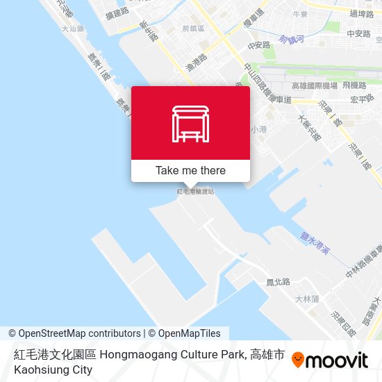 紅毛港文化園區 Hongmaogang Culture Park地圖