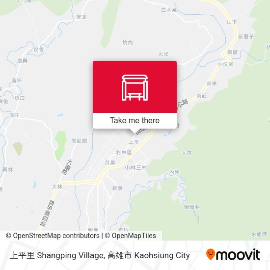 上平里 Shangping Village地圖
