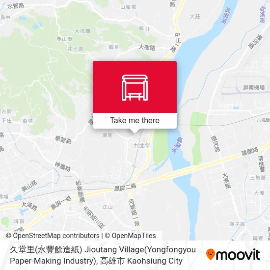 久堂里(永豐餘造紙) Jioutang Village(Yongfongyou Paper-Making Industry)地圖