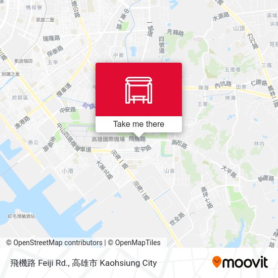飛機路 Feiji Rd.地圖