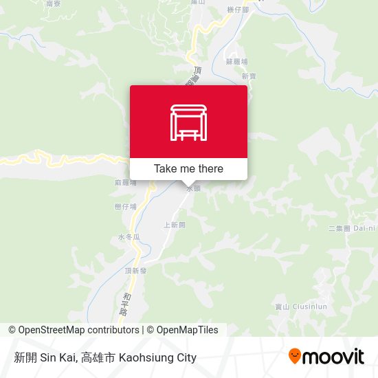 新開 Sin Kai map