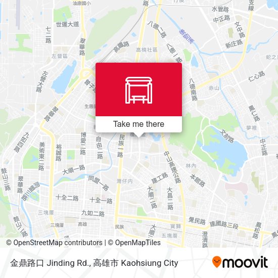 金鼎路口 Jinding Rd.地圖