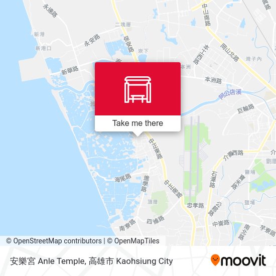 安樂宮 Anle Temple map