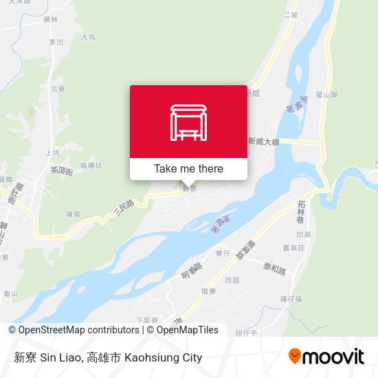 新寮 Sin Liao地圖