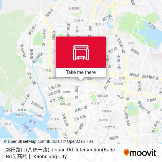 錦田路口(八德一路) Jintian Rd. Intersection(Bade Rd.)地圖