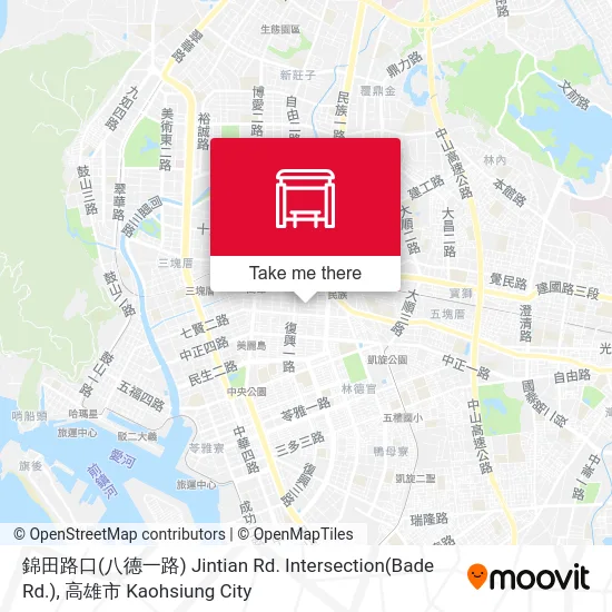 錦田路口(八德一路) Jintian Rd. Intersection(Bade Rd.) map