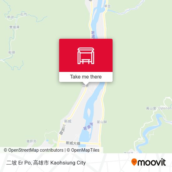 二坡 Er Po地圖