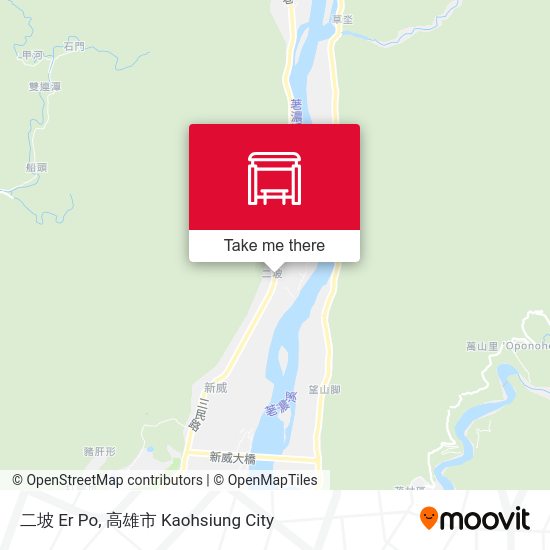 二坡 Er Po地圖
