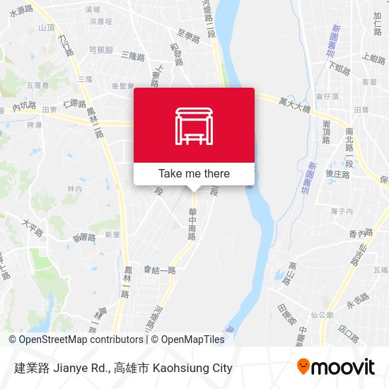 建業路 Jianye Rd.地圖