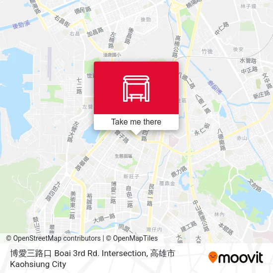 博愛三路口 Boai 3rd Rd. Intersection地圖