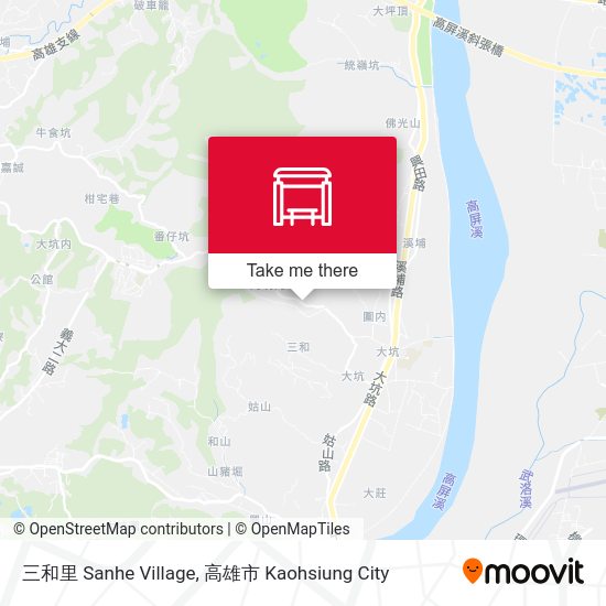 三和里 Sanhe Village map