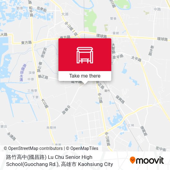路竹高中(國昌路) Lu Chu Senior High School(Guochang Rd.) map
