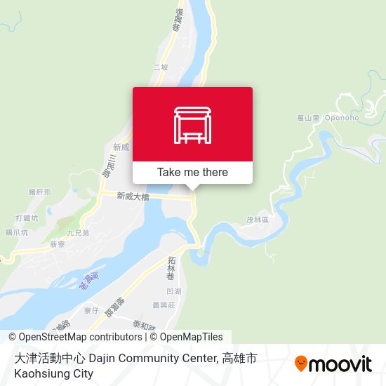 大津活動中心 Dajin Community Center map