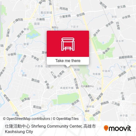 仕隆活動中心 Shrfeng Community Center地圖