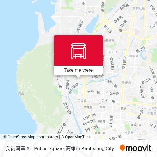 美術園區 Art Public Square map