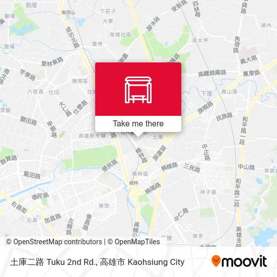 土庫二路 Tuku 2nd Rd.地圖