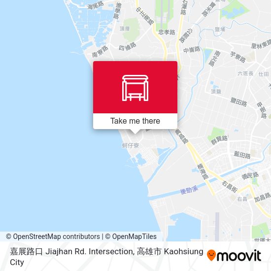 嘉展路口 Jiajhan Rd. Intersection地圖