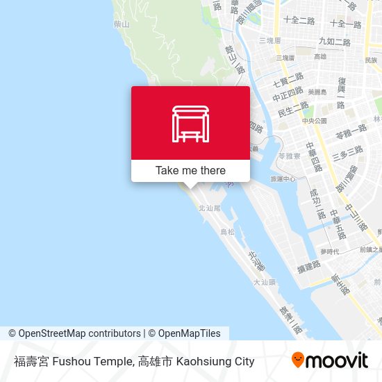 福壽宮 Fushou Temple map