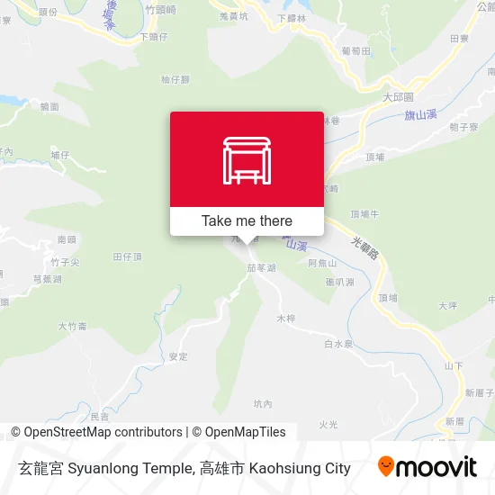 玄龍宮 Syuanlong Temple地圖