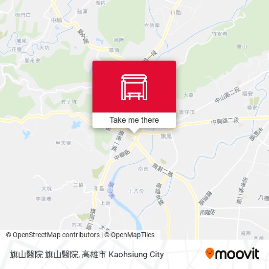 旗山醫院 旗山醫院地圖