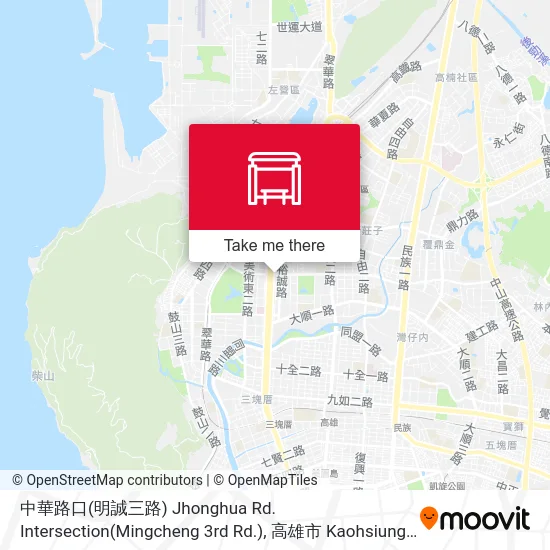 中華路口(明誠三路) Jhonghua Rd. Intersection(Mingcheng 3rd Rd.) map