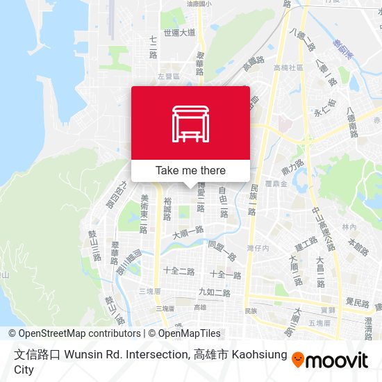 文信路口 Wunsin Rd. Intersection map