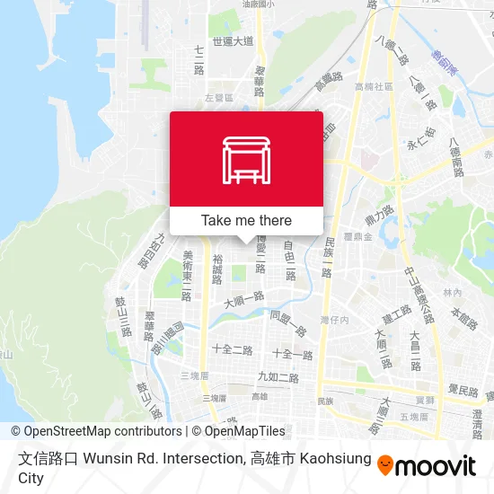文信路口 Wunsin Rd. Intersection地圖