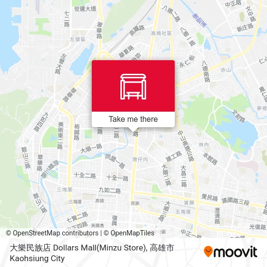 大樂民族店 Dollars Mall(Minzu Store) map