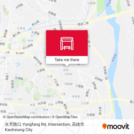 永芳路口 Yongfang Rd. Intersection map