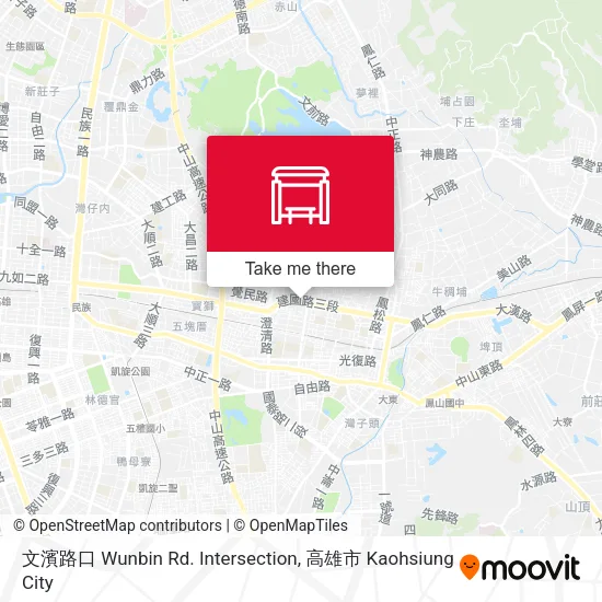 文濱路口 Wunbin Rd. Intersection地圖