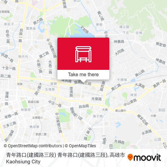 青年路口(建國路三段) 青年路口(建國路三段) map