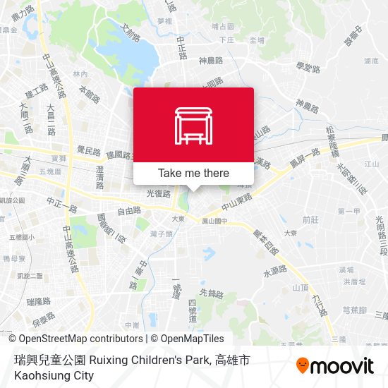 瑞興兒童公園 Ruixing Children's Park map