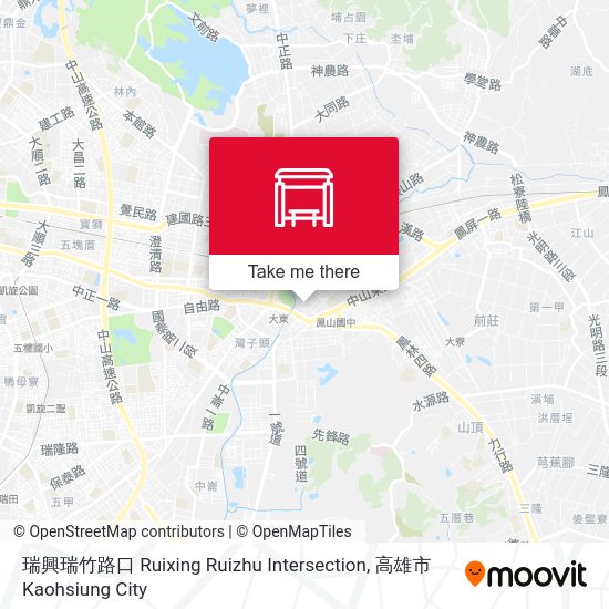瑞興瑞竹路口 Ruixing Ruizhu Intersection地圖