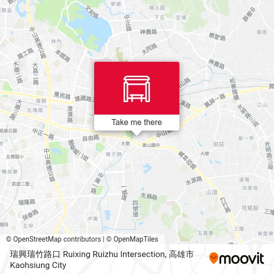 瑞興瑞竹路口 Ruixing Ruizhu Intersection地圖
