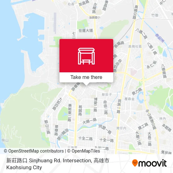 新莊路口 Sinjhuang Rd. Intersection地圖